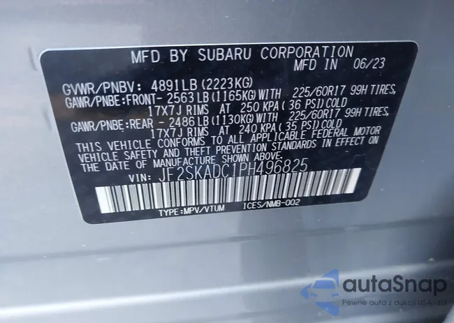 JF2SKADC1PH496825: 41837281