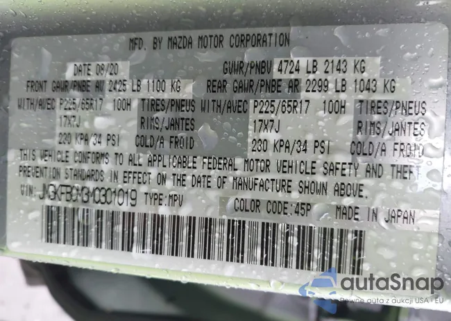 JM3KFBCM3M0301019: 41838547