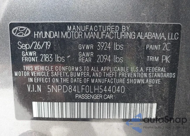 5NPD84LF0LH544040: 41838926