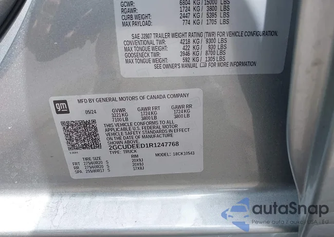 2GCUDEED1R1247768: 41843676