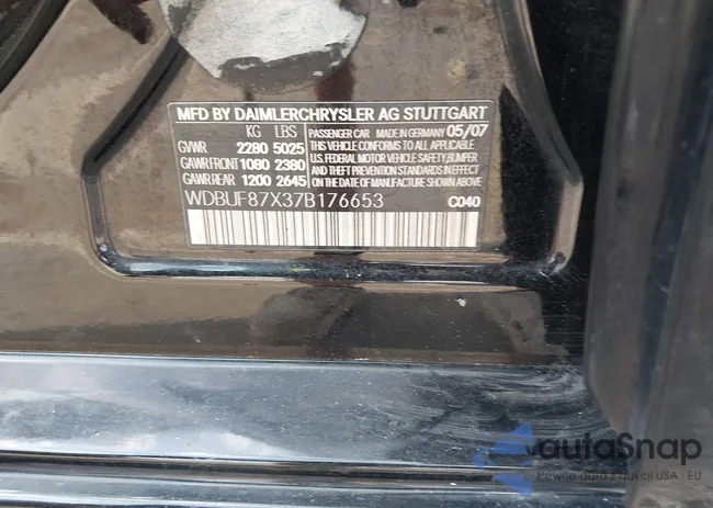 WDBUF87X37B176653: 41844793