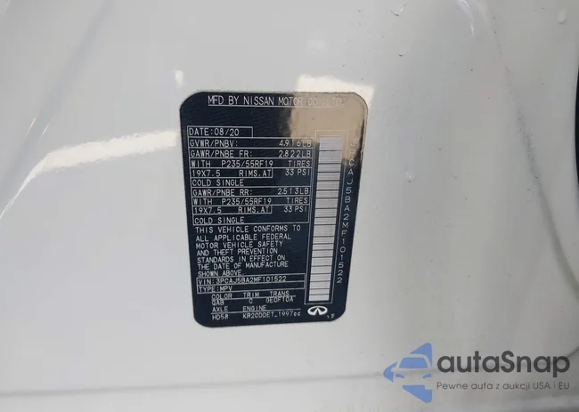 3PCAJ5BA2MF101522: 41845323