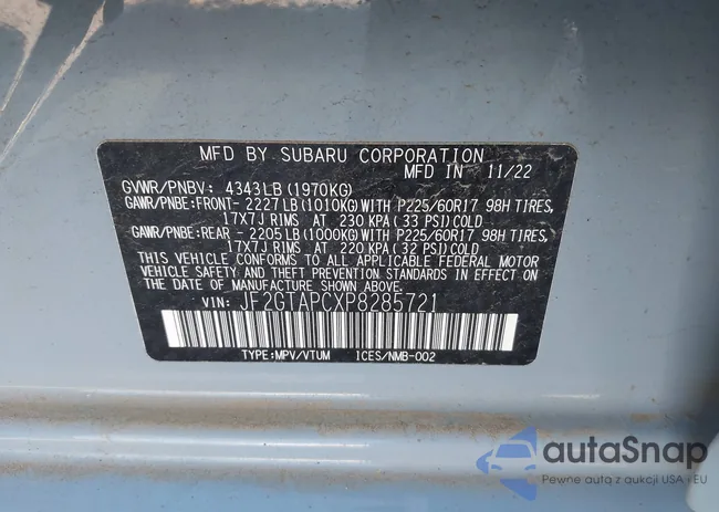 JF2GTAPCXP8285721: 41846881