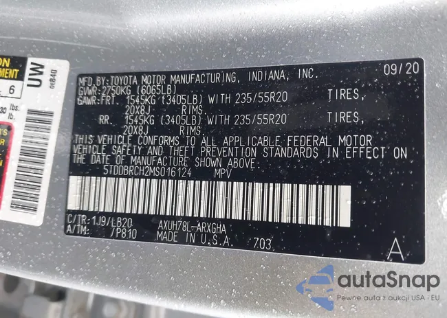 5TDDBRCH2MS016124: 41847143