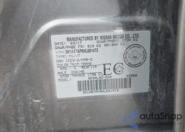 3N1AB7AP9HL681473: 41849637