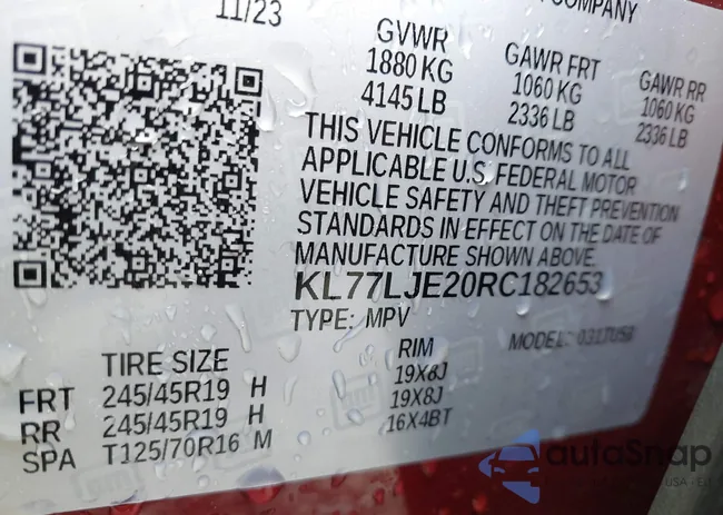 KL77LJE20RC182653: 41850062