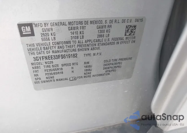 3GYFNEE33FS619182: 41850972