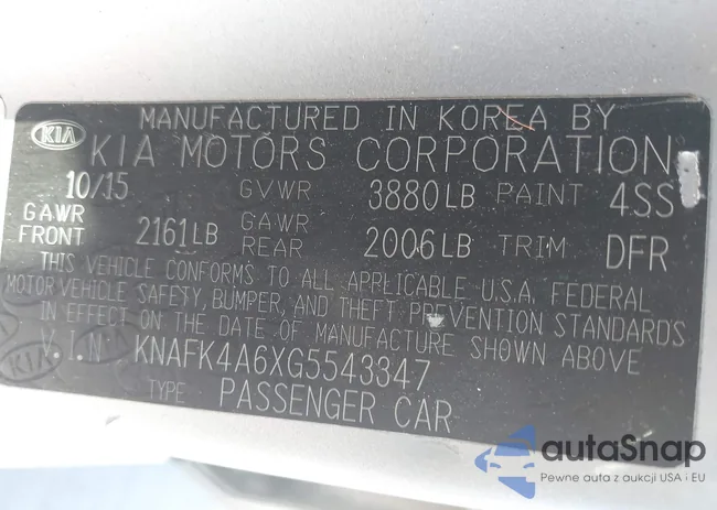 KNAFK4A6XG5543347: 41852454