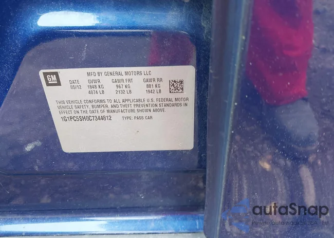 1G1PC5SH0C7344812: 41852838