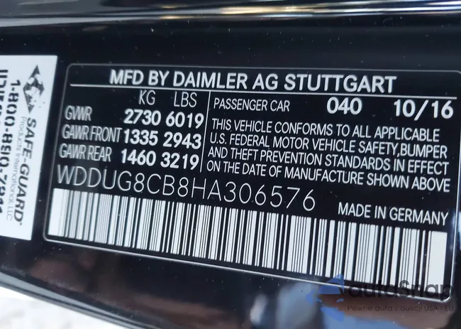 WDDUG8CB8HA306576: 41853033