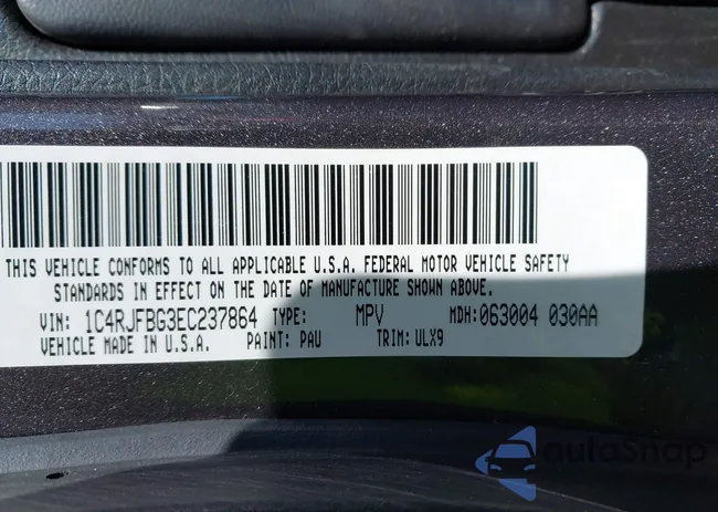 1C4RJFBG3EC237864: 41853884