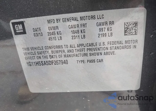 1G11H5SA5DF267940: 41854067