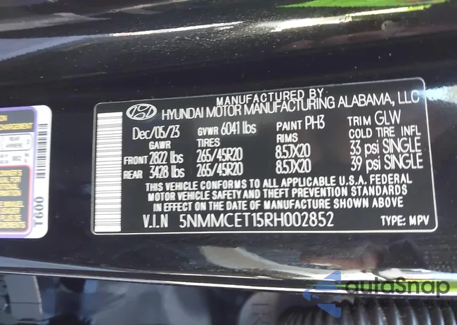 5NMMCET15RH002852: 41855470