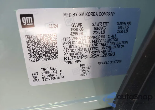 KL79MPSL3SB128393: 41855744