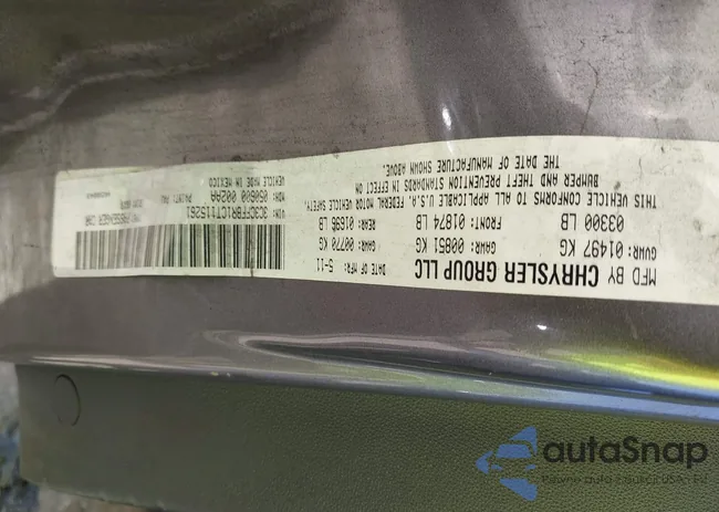 3C3CFFBR1CT115261: 41856361