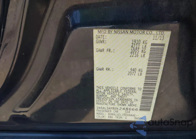 1N4AL3AP8EN248666: 41855942