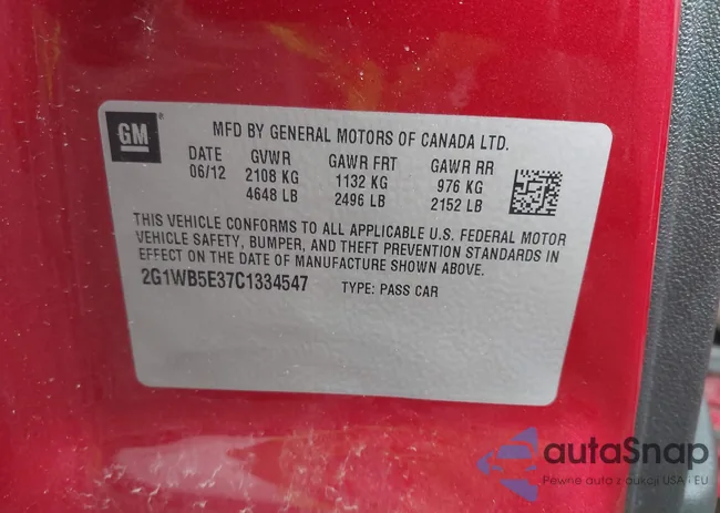 2G1WB5E37C1334547: 41857337