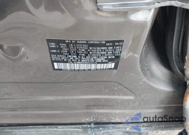 4S4WMARDXN3434776: 41858499