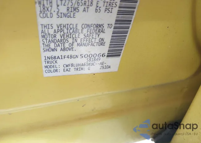 1N6BA1F48GN500066: 41857911