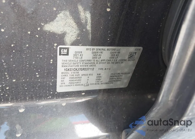 1GKS1CKJ7GR337112: 41859601