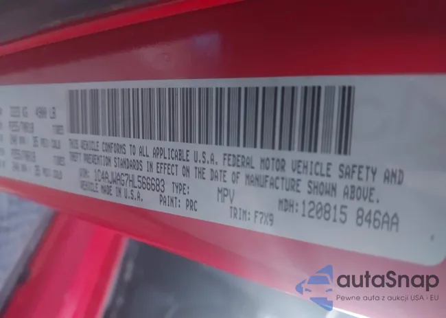 1C4AJWAG7HL566683: 41859125