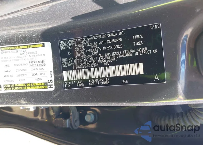 2T2GKCEZ6PC012862: 41859196