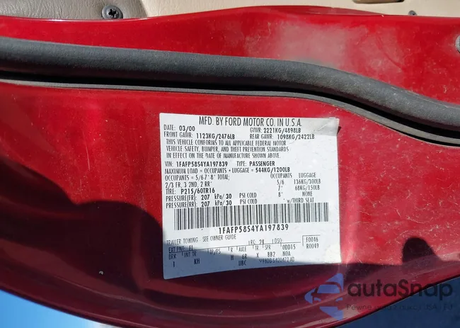 1FAFP58S4YA197839: 41860148