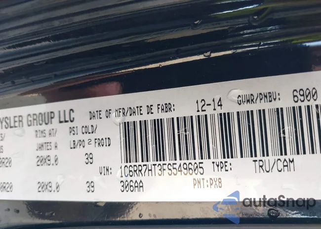 1C6RR7HT3FS549605: 41860192