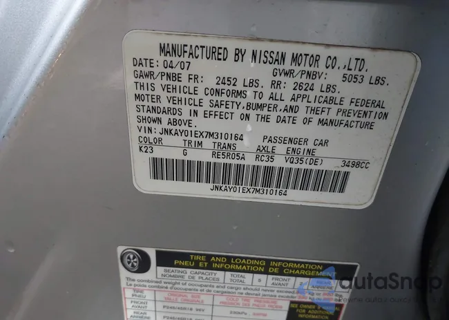 JNKAY01EX7M310164: 41861255