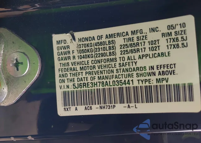 5J6RE3H78AL035441: 41860864