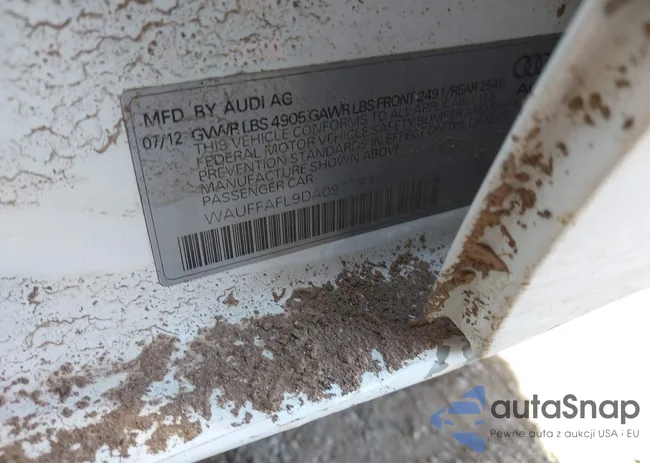 WAUFFAFL9DA097793: 41861128