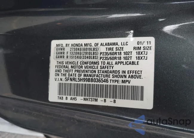 5FNRL5H99BB036546: 41862776
