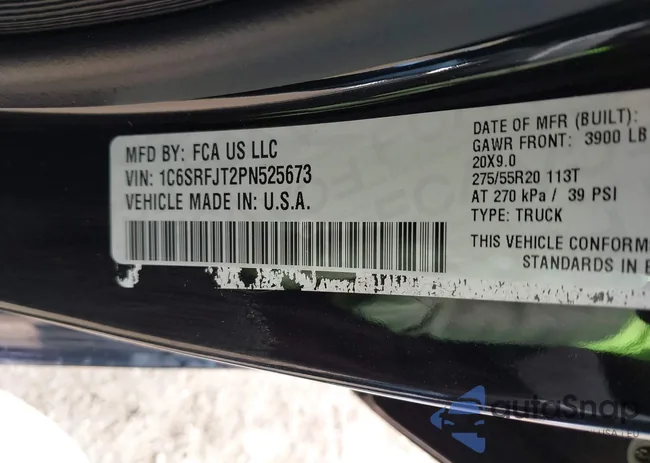 1C6SRFJT2PN525673: 41862020