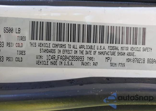 1C4RJFAG8HC959093: 41862032