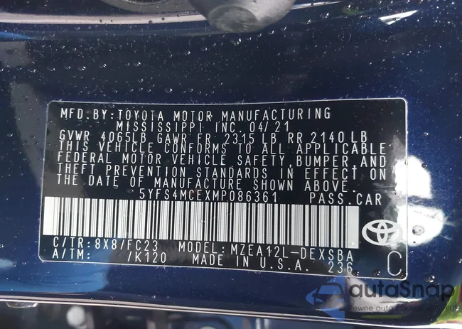 5YFS4MCEXMP086361: 41863244