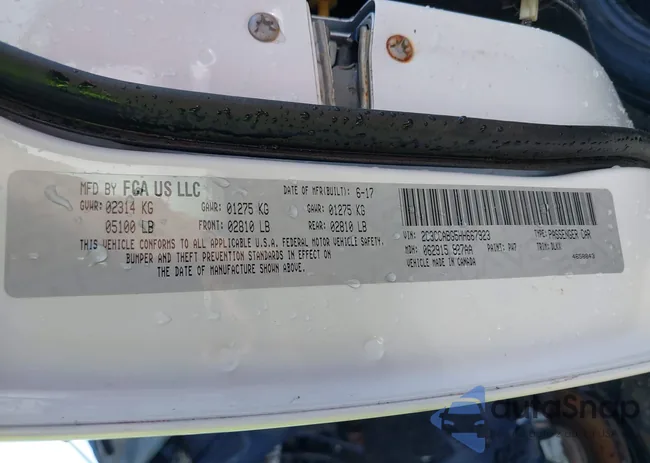 2C3CCABG5HH667923: 41865407