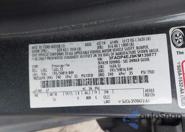 3FADP4EJ9KM139877: 41865502