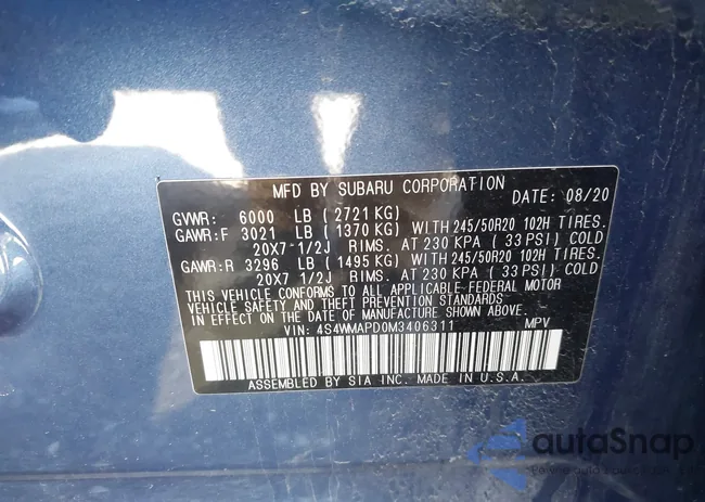 4S4WMAPD0M3406311: 41865161