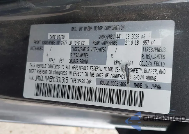 JM1GL1VM5M1601315: 41867262