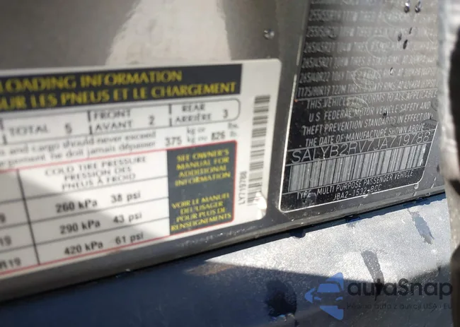 SALYB2RV7JA719788: 41867398