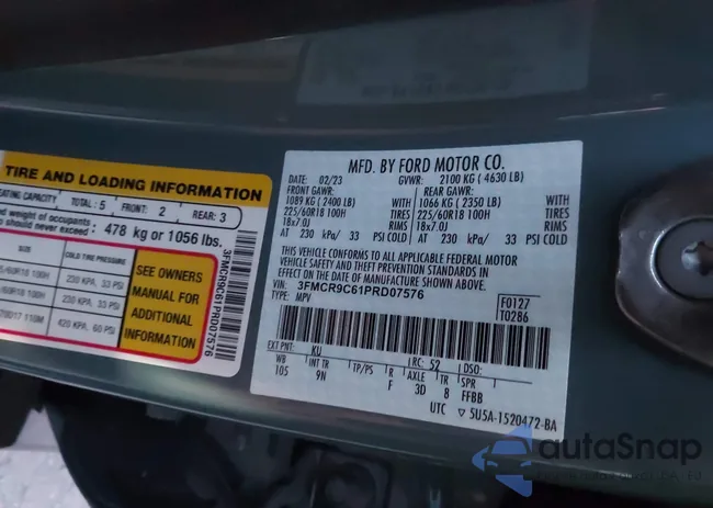 3FMCR9C61PRD07576: 41868340