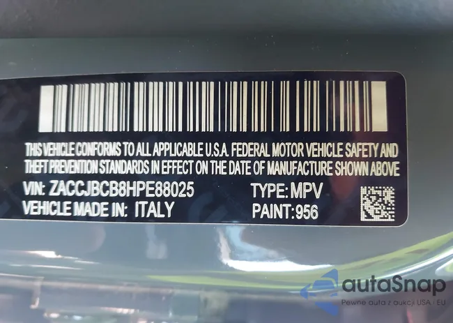 ZACCJBCB8HPE88025: 41868431