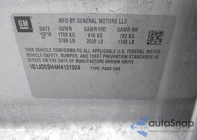 1G1JD5SH4H4131924: 41869691