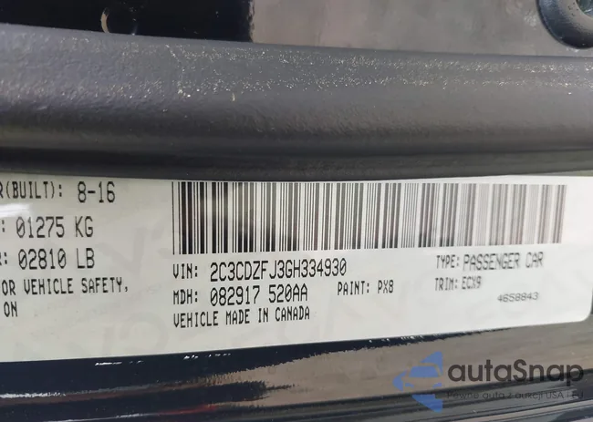 2C3CDZFJ3GH334930: 41872373