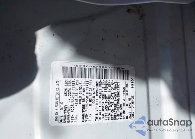 JN8AS5MV3BW272578: 41872752