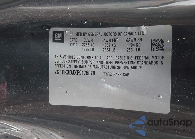 2G1FK3DJXF9176070: 41872152