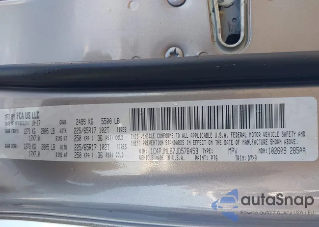 1C4PJMLB7JD576453: 41875382