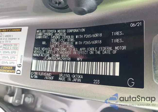 JTJAM7BX2M5298598: 41875695