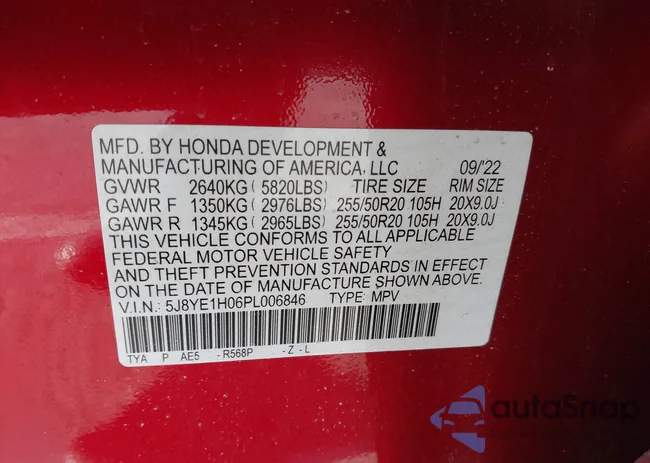 5J8YE1H06PL006846: 41877172