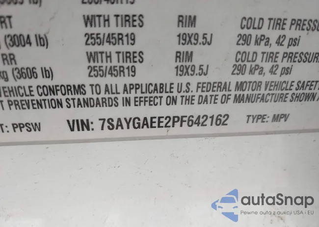 7SAYGAEE2PF642162: 41877757